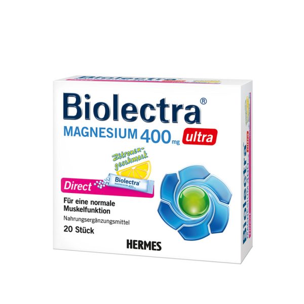 Biolectra Magnezij 400 mg Ultra direkt