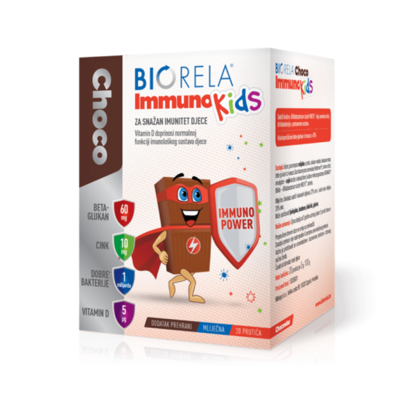 Biorela Choco Immuno kids 20 prutića