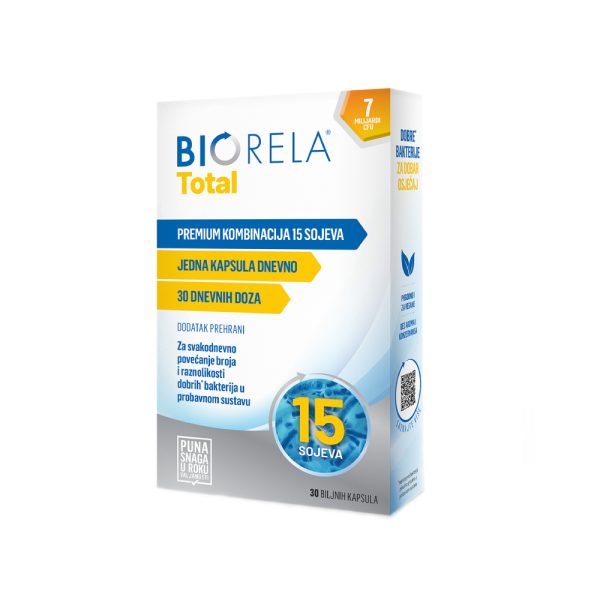 Biorela Total probiotik 30 kapsula