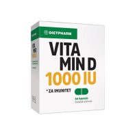 Dietpharm Vitamin D 1000 IU 60 kapsula