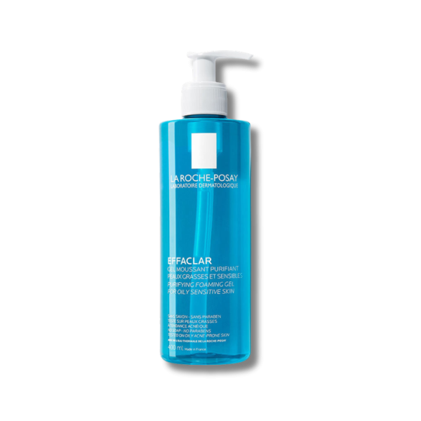La Roche Posay Effaclar-Pjenušavi gel za čišćenje lica s novim aktivnim sastojkom filobiomom, zasnovan na znanosti mikrobiomu.