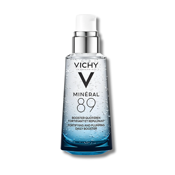 Minéral 89 booster s 89% Vichy termalne vode i hijaluronskom kiselinom jača barijeru kože, štiti od stresa i zagađenja te pruža hidrataciju.